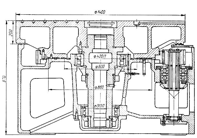 Стол токарно-карусельного верстата 1512 Стол токарно-карусельного верстата 1512
